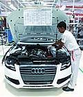 Audi A4 Montage in Aurangabad, Indien